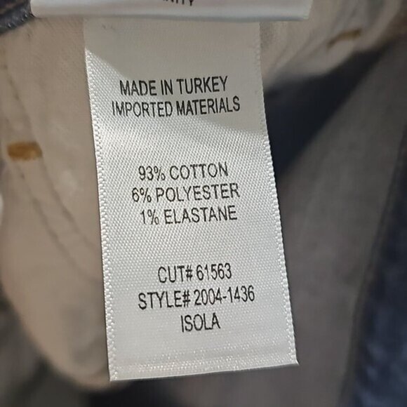 Citizens of Humanity Vintage Premium 5 Button Raw Hem Bootcut Jeans Size 26 - Picture 5 of 10